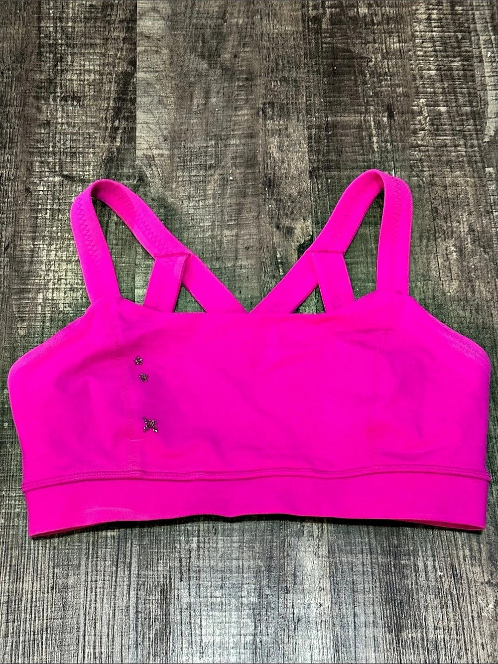 lululemon Pink Sports Bra size 8